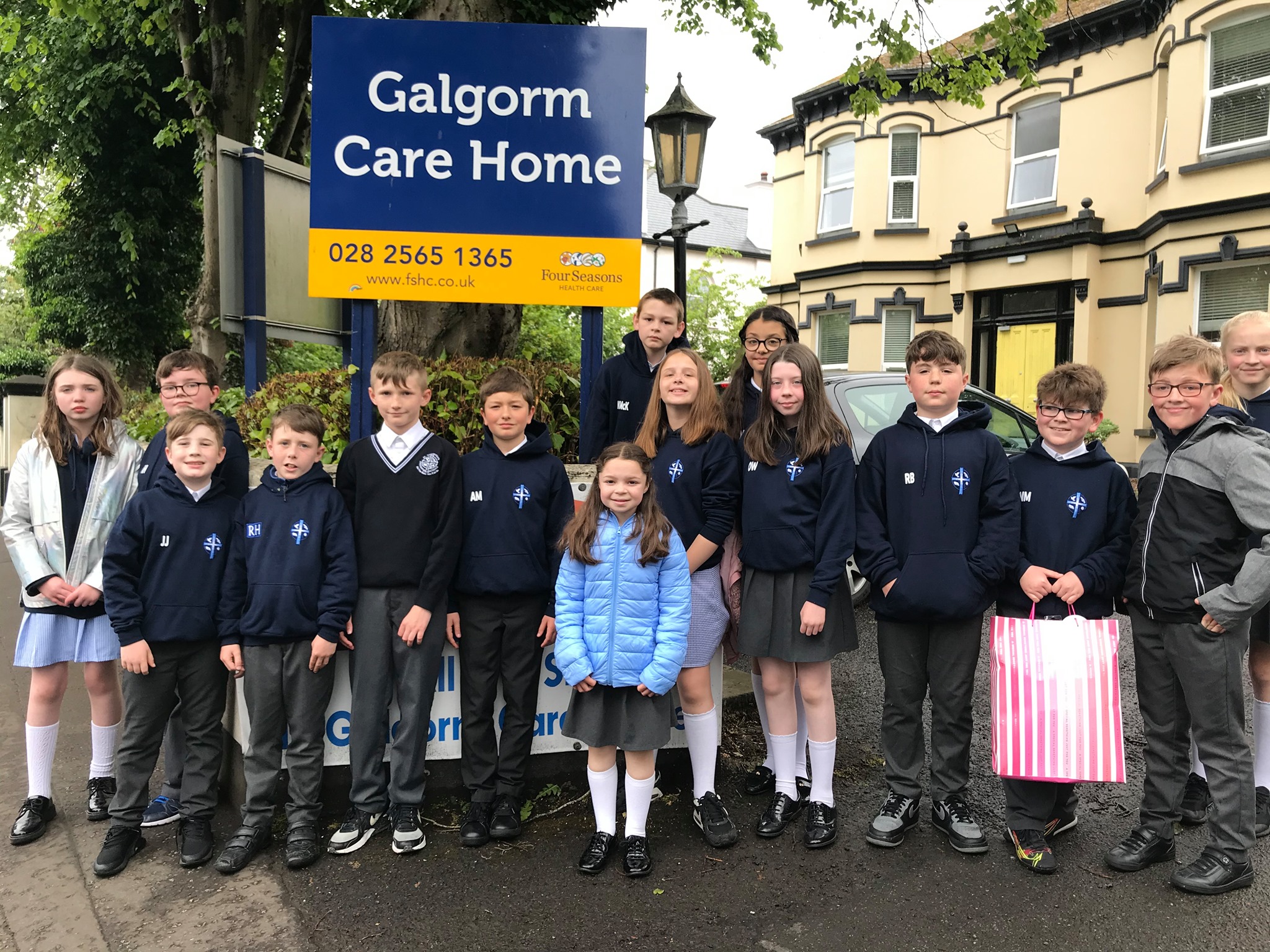 St Colmcille’s Primary School and Galgorm Care Home