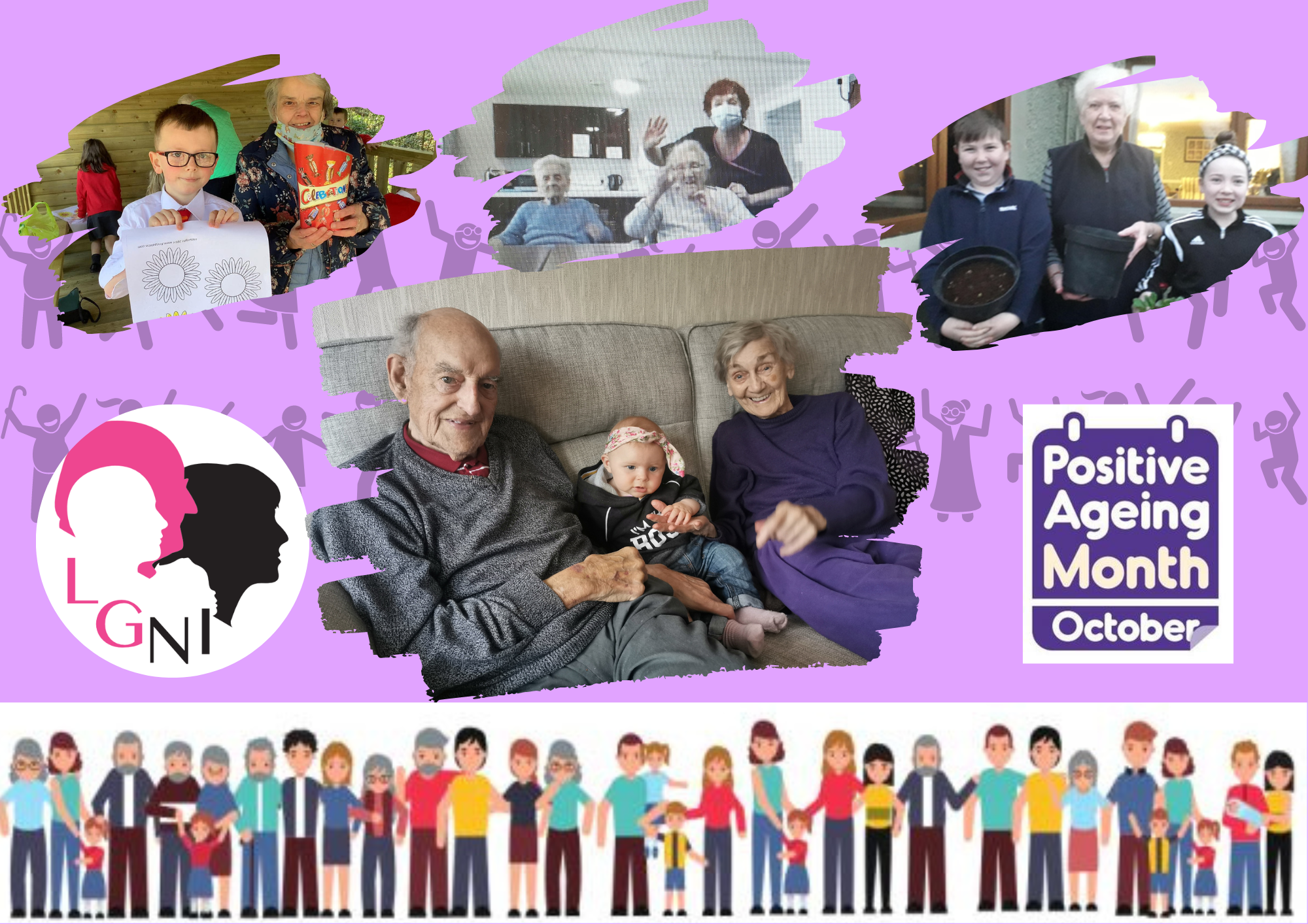 Positive Ageing month 2022 promo